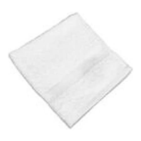 Monarch Brands Admiral Hospitality Standard Washcloth, 12" x 12", White, 300 Towels ADML-1212-1